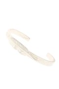   Taro Washimi タロウ ワシミ 鷲見太郎 K18 M arabesque design 5mm bangle/feather {-BJA}  :WT-202010-06-F 