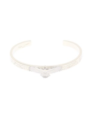 画像2:   Taro Washimi タロウ ワシミ 鷲見太郎 K18 M arabesque design 5mm bangle/eagle/diamond {-BJA}  :WT-202010-08-F 