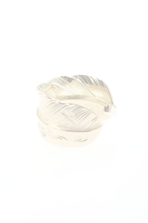 画像2:  {SOLD} Taro Washimi タロウ ワシミ 鷲見太郎 L K18 arabesque flight feather ring {-BJA}  :WT-202010-10-F 
