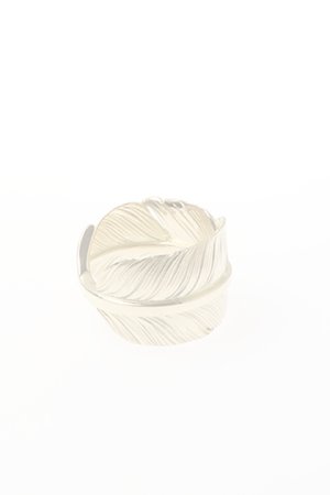画像2:  {SOLD} Taro Washimi タロウ ワシミ 鷲見太郎 M K18 feather ring {-BJA}  :WT-202010-11-F 