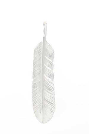 画像4:  {SOLD} Taro Washimi タロウ ワシミ 鷲見太郎 L old feather/pink tourmaline/pendant {-BJA}  :WT-202011-03-F 