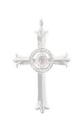   Taro Washimi タロウ ワシミ 鷲見太郎 cross pendant / 唐草 medicine wheel / pink tourmaline  {-BJA}  :WT-202011-04-F 
