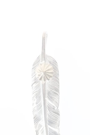 画像2:  {SOLD} Taro Washimi タロウ ワシミ 鷲見太郎 M feather01 / K18 concho pendant {-BJA}  :WT-202011-11-F 