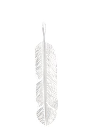 画像4:  {SOLD} Taro Washimi タロウ ワシミ 鷲見太郎 M feather02 / K18 concho pendant {-BJA}  :WT-202011-12-F 