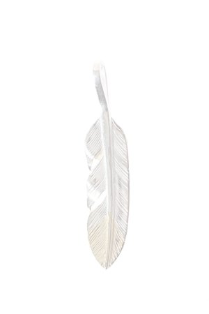 画像4:   Taro Washimi タロウ ワシミ 鷲見太郎 S feather K18 top01 / S K18 flower metal pendant {-BJA}  :WT-202011-17-F 