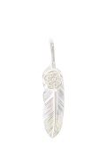   Taro Washimi タロウ ワシミ 鷲見太郎 S feather K18 top02 / S K18 flower metal pendant {-BJA}  :WT-202011-18-F 