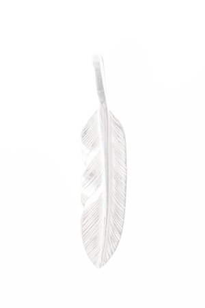 画像4:  {SOLD} Taro Washimi タロウ ワシミ 鷲見太郎 S feather01 / arabesque eagle / SILVER / pendant {-BJA}  :WT-202011-23-F 