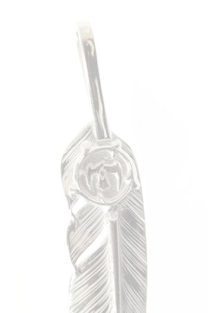 画像2:  {SOLD} Taro Washimi タロウ ワシミ 鷲見太郎 S feather02 / arabesque eagle / SILVER / pendant {-BJA}  :WT-202011-24-F 