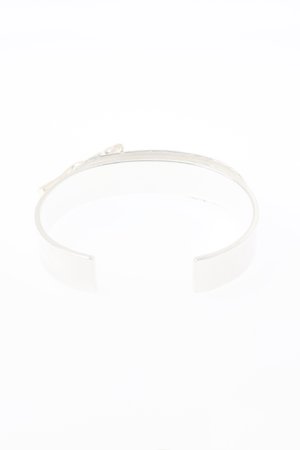 画像4:   Taro Washimi タロウ ワシミ 鷲見太郎 M plain bangle 12mm/arabesque flight feather/eagle claw {-BJA}  :WT-202011-27-F 