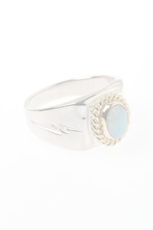 画像2:   Taro Washimi タロウ ワシミ 鷲見太郎 opal / SILVER ring {-BJA}  :WT-202011-28-F 