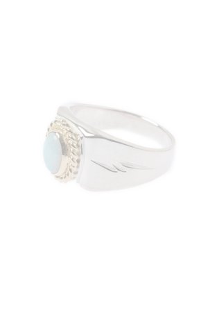 画像3:   Taro Washimi タロウ ワシミ 鷲見太郎 opal / SILVER ring {-BJA}  :WT-202011-28-F 
