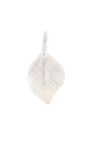 画像2:   Taro Washimi タロウ ワシミ 鷲見太郎 L K18 flight heart feather 02 / Cabochon GARNET {-BJA}  :WT-202012-22-F 