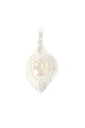   Taro Washimi タロウ ワシミ 鷲見太郎 L K18 flight heart feather 01 / YELLOW SAPPHIRE {-BJA}  :WT-202012-27-F 