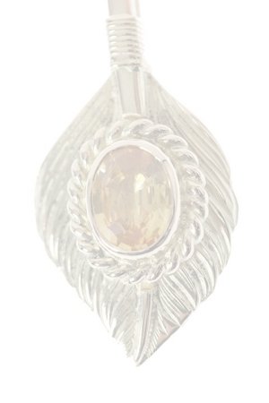 画像3:   Taro Washimi タロウ ワシミ 鷲見太郎 L K18 flight heart feather 02  / YELLOW SAPPHIRE {-BJA}  :WT-202012-28-F 
