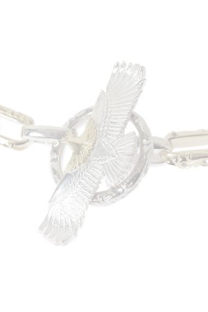 画像4:  {SOLD} Taro Washimi タロウ ワシミ 鷲見太郎 eagle eg-04 / K18・925 SV K18 bracelet {-BAS}  :WT-202101-02-F 