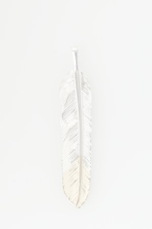 画像2:  {SOLD} Taro Washimi タロウ ワシミ 鷲見太郎 M flight feather K18 top 01 {-BAS}  :WT-202103-06-F 