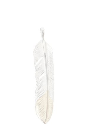 画像1:  {SOLD} Taro Washimi タロウ ワシミ 鷲見太郎 M flight feather K18 top 02 {-BAS}  :WT-202103-07-F 
