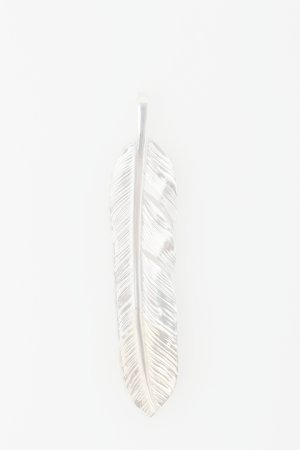 画像2:  {SOLD} Taro Washimi タロウ ワシミ 鷲見太郎 M flight feather K18 top 02 {-BAS}  :WT-202103-07-F 