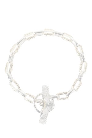 画像1:   Taro Washimi タロウ ワシミ 鷲見太郎 【21.4cm】eagle eg-04 / K18・925 SV K18 bracelet {-BAS}  :WT-202103-09-F 