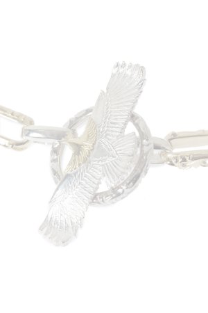 画像4:   Taro Washimi タロウ ワシミ 鷲見太郎 【21.4cm】eagle eg-04 / K18・925 SV K18 bracelet {-BAS}  :WT-202103-09-F 