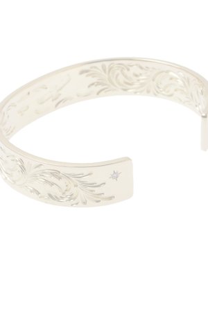 画像5:   Taro Washimi タロウ ワシミ 鷲見太郎 M K20 plain bangle 12mm / diamond1.8mm {-BAS}  :WT-202104-01-F 
