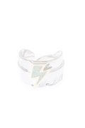   Taro Washimi タロウ ワシミ 鷲見太郎 L flight feather ring K18 big thunder OP {-BAA}  :WT-202112-03-F 