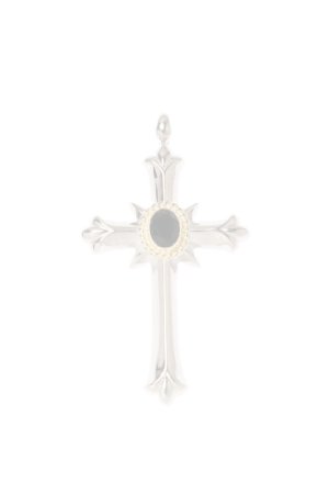 画像1:  {SOLD} Taro Washimi タロウ ワシミ 鷲見太郎 new cross pendant /ONYX6×8/6×8 K18 cup {-BAA}  :WT-202112-05-F 