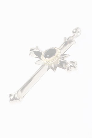 画像2:  {SOLD} Taro Washimi タロウ ワシミ 鷲見太郎 new cross pendant /ONYX6×8/6×8 K18 cup {-BAA}  :WT-202112-05-F 