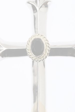 画像2:  {SOLD} Taro Washimi タロウ ワシミ 鷲見太郎 cross K18 top pendant/ONYX6×8/6×8 K18 cup {-BAA}  :WT-202112-07-F 