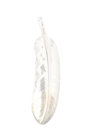 画像1:   Taro Washimi タロウ ワシミ 鷲見太郎 L feather K18 top 02 {-BAA}  :WT-202112-18-F 