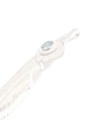 画像3:  {SOLD} Taro Washimi タロウ ワシミ 鷲見太郎 L feather 01/L heart feather 01/rainbow topaz 6×8/6×8 cup {-BAA}  :WT-202112-19-F 