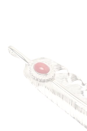 画像4:   Taro Washimi タロウ ワシミ 鷲見太郎 L old feather 01/珊瑚 6×8/6×8 cup {-BAA}  :WT-202112-21-F 