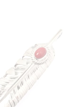 画像4:   Taro Washimi タロウ ワシミ 鷲見太郎 L old feather 02/珊瑚 6×8/6×8 cup {-BAA}  :WT-202112-22-F 
