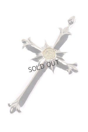 画像3: {SOLD}Taro Washimi タロウ ワシミ 鷲見太郎 new cross pendant/arabesque K18 eagle metal{-BAA}