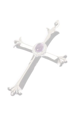 画像3:   Taro Washimi タロウ ワシミ 鷲見太郎 cross pendant/amethyst 6×8/6×8 cup {-BAA}  :WT-202112-25-F 