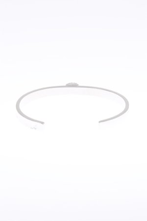 画像4:  {SOLD} Taro Washimi タロウ ワシミ 鷲見太郎 Ｍ arabesque design 5mm bangle/opal 5×7/5×7 cup {-BAA}  :WT-202112-27-F 
