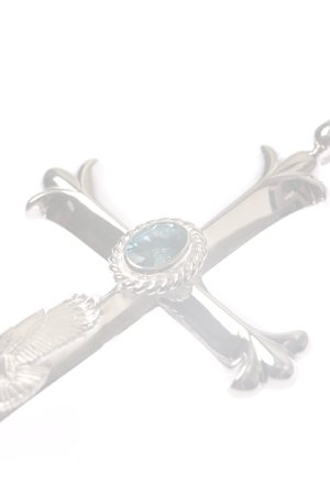 画像2:  {SOLD} Taro Washimi タロウ ワシミ 鷲見太郎 cross pendant／eagle／rainbow topaz {-BCA}  :WT-202308-08-F 