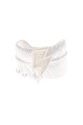   Taro Washimi タロウ ワシミ 鷲見太郎 L old feather ring／K18 big thunder {-BCA}  :WT-202308-09-F 