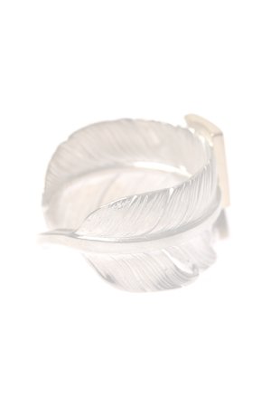 画像4:   Taro Washimi タロウ ワシミ 鷲見太郎 L old feather ring／K18 big thunder {-BCA}  :WT-202308-09-F 