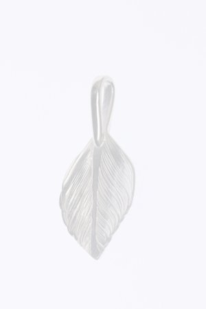 画像2: Taro Washimi タロウ ワシミ 鷲見太郎 《under bar限定ムーンストーン仕様》L flight heart feather 02/MOON STONE{-BCA}