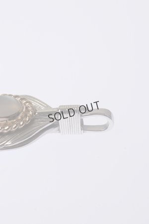 画像5: {SOLD}Taro Washimi タロウ ワシミ 鷲見太郎 《under bar限定ムーンストーン仕様》L arabesque flight feather 02/L flight heart feather 02/MOON STONE/K18PG cup{-BCA}