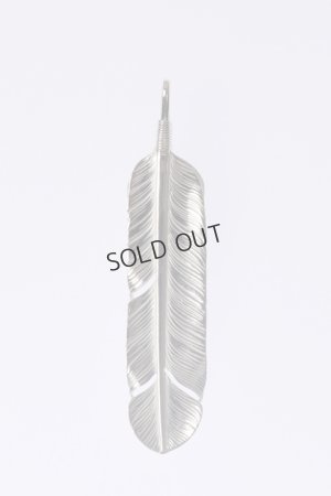 画像2: {SOLD}Taro Washimi タロウ ワシミ 鷲見太郎 《under bar限定ムーンストーン仕様》M feather 02/M heart feather 02/MOON STONE/K18 cup{-BCA}