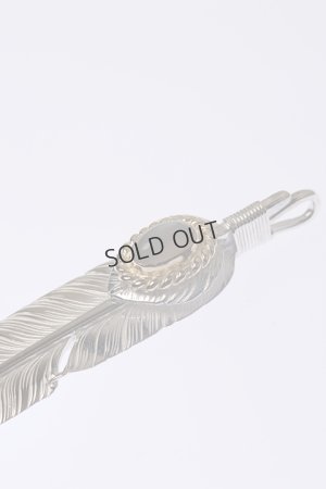 画像3: {SOLD}Taro Washimi タロウ ワシミ 鷲見太郎 《under bar限定ムーンストーン仕様》M feather 02/M heart feather 02/MOON STONE/K18 cup{-BCA}