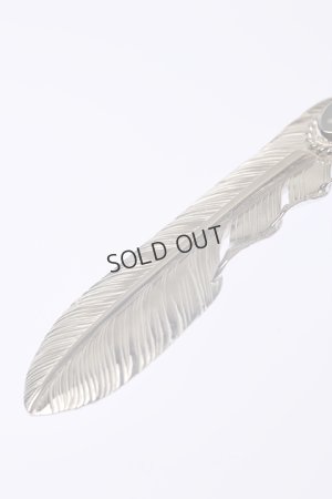 画像4: {SOLD}Taro Washimi タロウ ワシミ 鷲見太郎 《under bar限定ムーンストーン仕様》L old feather 01/MOON STONE{-BCA}