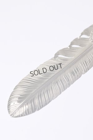 画像4: {SOLD}Taro Washimi タロウ ワシミ 鷲見太郎 《under bar限定ムーンストーン仕様》L old feather 02/MOON STONE{-BCA}