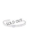 {SOLD}Taro Washimi タロウ ワシミ 鷲見太郎 《under bar限定ムーンストーン仕様》M arabesque design 5mm bangle/MOON STONE{-BCA}