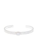   Taro Washimi タロウ ワシミ 鷲見太郎 《under bar限定ムーンストーン仕様》M arabesque design 5mm bangle/MOON STONE/K18PG cup {-BCA}  :WT-202310-24-F 