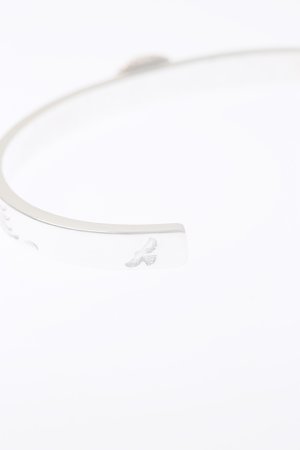 画像4:   Taro Washimi タロウ ワシミ 鷲見太郎 《under bar限定ムーンストーン仕様》M arabesque design 5mm bangle/MOON STONE/K18PG cup {-BCA}  :WT-202310-24-F 