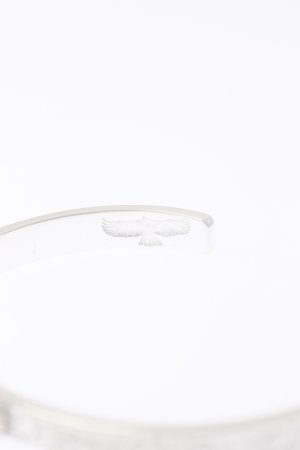 画像5:   Taro Washimi タロウ ワシミ 鷲見太郎 《under bar限定ムーンストーン仕様》M arabesque design 5mm bangle/MOON STONE/K18PG cup {-BCA}  :WT-202310-24-F 