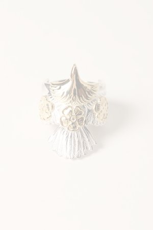 画像2:   Taro Washimi タロウ ワシミ 鷲見太郎 eagle eg K18・925 ring/M K18 flower metal×3 {-BCA}  :WT-202310-26-21 